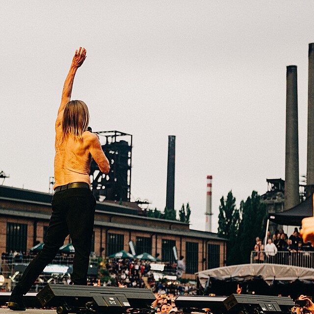 Iggy Pop - Colours of Ostrava 2025, druh den festivalu (17. ervence 2025)