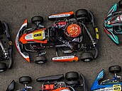 Závod motokárového ampionátu Czech Kart Open 2025 v Písku