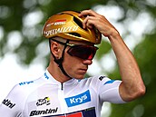 Belgický cyklista Remco Evenepoel (Quick-Step) na startu trnácté etapy Tour de...