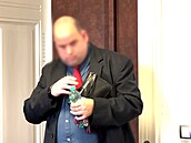 Obalovaný Jan . u Mstského soudu v Praze (15. ervence 2025)