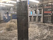 Silné bouky zasáhly severovýchod Spojených stát a vyvolaly bleskové povodn,...