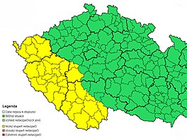 Výstraha meteorolog ped silnými boukami. (16.7.2025)