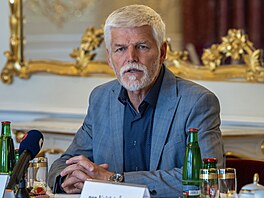 Prezident Petr Pavel se setkal se zástupci mládenických organizací politických...
