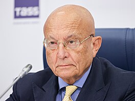 Vlivný ruský politolog a ekonom Sergej Karaganov (11. ervence 2025)