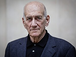 Bývalý izraelský premiér Ehud Olmert (9. ervna 2025)