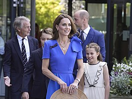 Princezna Kate (43) nadchla diváky Wimbledonu, kdy se v sobotu objevila mezi...