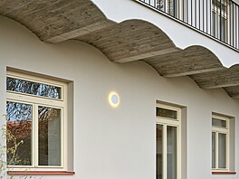 Signifikantní vzhled vnitrobloku vtpuje klenutý strop pavlaí, jeho...