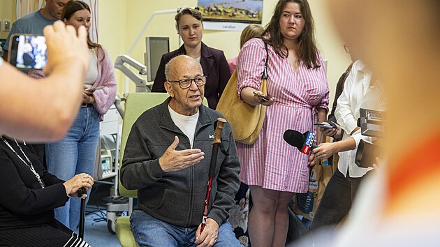 Josefa Polenu zachrnili kardiologov FN Brno pot, co prodlal infarkt a byl vce ne pl hodiny resuscitovn. (10. ervence 2025)