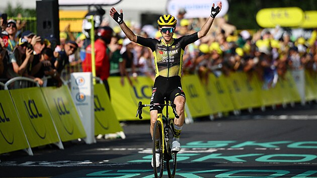 Tour de France 10. Sahne: Simon Yates'in bir sahnesi var, sarı Healy tarafından giyiniyor