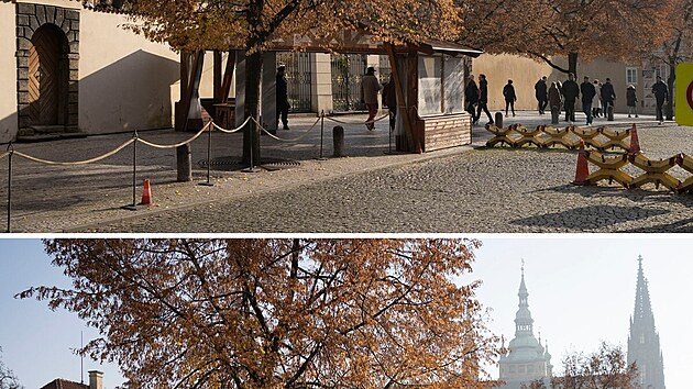 Ped a po. Vizualizace novho kontrolnho stanovit u Praskho hradu. Vizualizace se umstila na prvnm mst a stoj za n Atelier HRA. (16. ervence 2025)