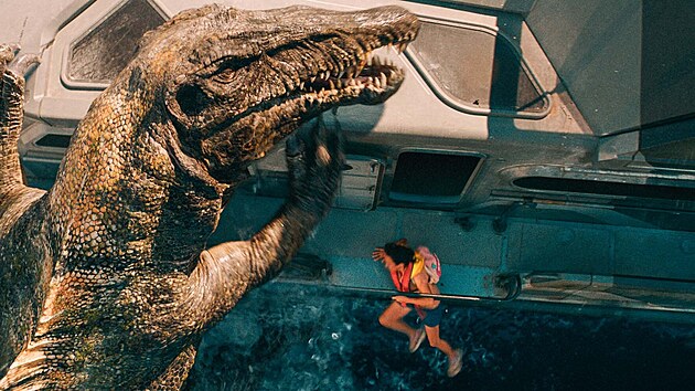 Snmek je ze zbrusu
novho pokraovn
Jurskho svta, kter se
jmenuje Znovuzrozen
a prv pilo do kin. Film
se mi opravdu lbil a zaadil
bych ho v pomyslnm
ebku dinosauch
film na druh msto
po originlnm Jurskm
parku, chvl tpn Pcha.
