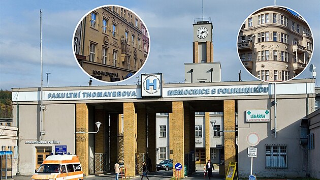 Významná díla od architekta Bohumíra Kozáka - dne�ní Thomayerova nemocnice v...