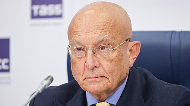 Vlivný ruský politolog a ekonom Sergej Karaganov (11. �ervence 2025)