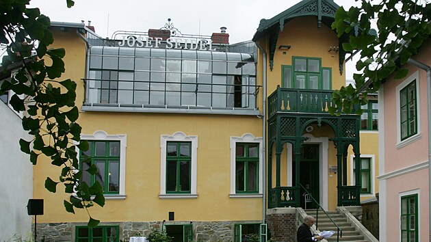 Museum Fotoatelir Seidel stoj v Lineck ulici v eskm Krumlov.