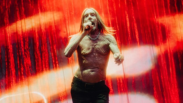 Iggy Pop - Colours of Ostrava 2025, druhý den festivalu (17. �ervence 2025)