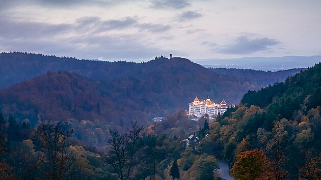 Hotel svm umstnm pipomn hrad.