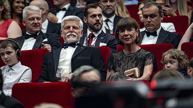 Prezident Petr Pavel doprovodil do Velkho slu Andreu Bartokovou (12. ervence 2025)
