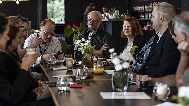 Zvren setkn novin s vedenm karlovarskho festivalu (12. ervence 2025)