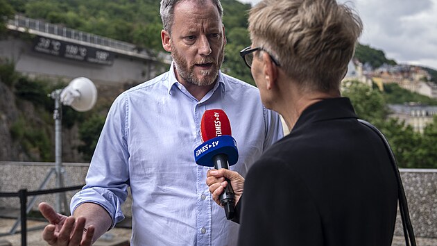 Krytof Mucha hodnot pro Mirku Spilovou leton ronk festivalu (12. ervence 2025)