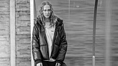 eská basketbalistka Tereza Pavelcová bhem focení pro kampa BF - To dám!