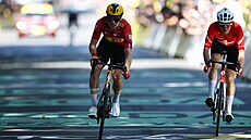 Jonas Abrahamsen vítzí v 11. etap Tour de France.