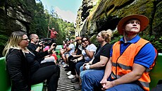 Edmundova sout�ska se po po�áru v roce 2022 poprvé otev�ela �iroké ve�ejnosti....