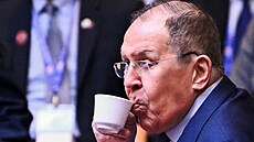 Ruský ministr zahranií Sergej Lavrov na summitu ASEAN v kongresovém centru v...
