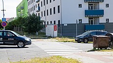 Boxy na zásilky v ulicích Olomouce.