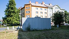 Boxy na zásilky v ulicích Olomouce.