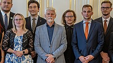 Prezident Petr Pavel se setkal se zástupci mládenických organizací politických...