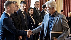 Prezident Petr Pavel se setkal se zástupci mládenických organizací politických...