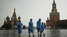 Moskvou se v úterý pehnaly silné pívalové det, které bhem nkolika desítek...