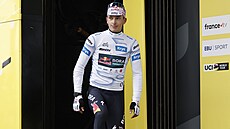 Florian Lipowitz poprvé v kariée pichází na pódium Tour jako nositel bílého...