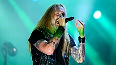 védská kapela Hammerfall na festivalu Masters of Rock ve Vizovicích. (ervenec...
