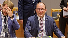 eský ministr zemdlství Marek Výborný na jednání v Bruselu. (14. ervence...