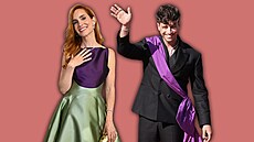 Hana Vagnerová a Milan Peroutka - módní ikony karlovarského filmového festivalu