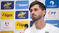 Kamil Vacek na tiskové konferenci ped zahájením sezony.