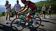 Kévin Vauquelin na kole bianchi.