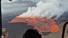 Na jihozápad Islandu se probudila sopka. (16. ervence 2025)