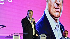 Europoslanec Filip Turek na snmu v Olomouci (19. ervence 2025)