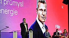 Europoslanec Filip Turek na snmu v Olomouci (19. ervence 2025)