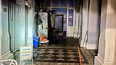 V praském Apolinái vzplanul automat na kávu. Hasii budovu evakuovali. (19....
