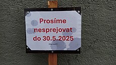 Bhem rekonstrukce Branického mostu ádali stavbai sprejery o posekání touto...