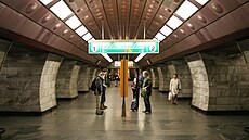 Stanice metra Flora se pipravuje na rekonstrukci.