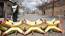Masivní jeci chránili sídlo prezidenta nkolik let.