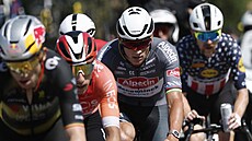 Nizozemec Mathieu van der Poel bhem 11. etapy Tour de France