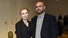 Vlastina Svátková s novým p�ítelem.