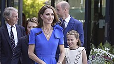 Princezna Kate (43) nadchla diváky Wimbledonu, kdy se v sobotu objevila mezi...