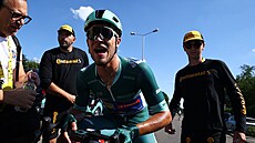 Vítz osmé etapy Tour de France Jonathan Milan.