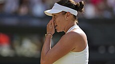 Amandu Anisimovovou trápí její výkon ve finále Wimbledonu.